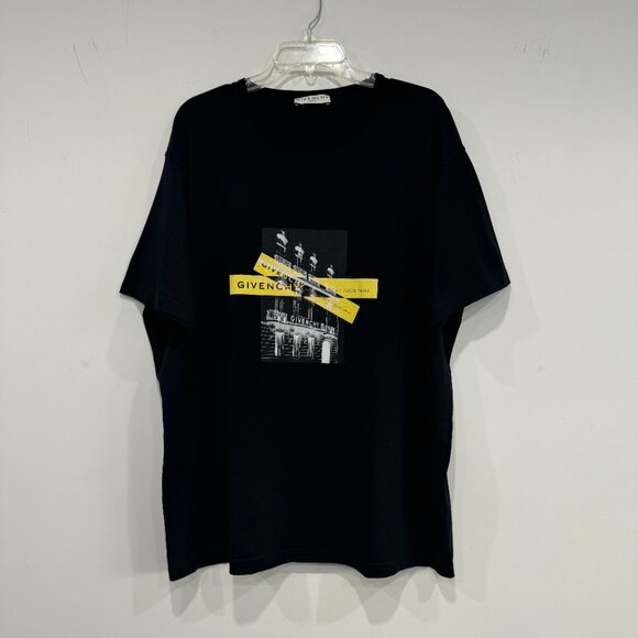 Givenchy Black House & Tapes T-shirt, Size XXL - Picture 6 of 15
